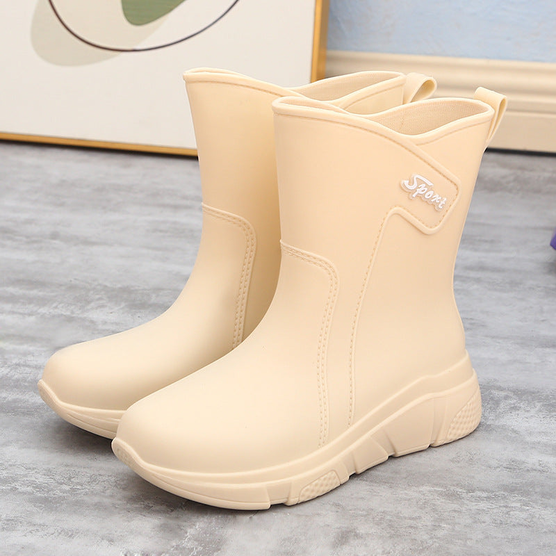 Bottes de pluie antidérapantes pour femmes - Helga
