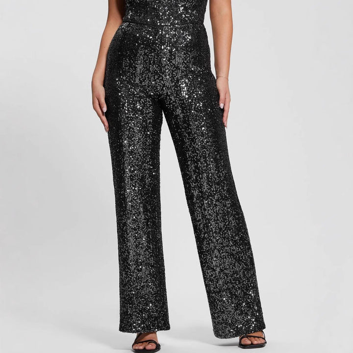 Combinaison asymétrique à paillettes pour femme - Narevia