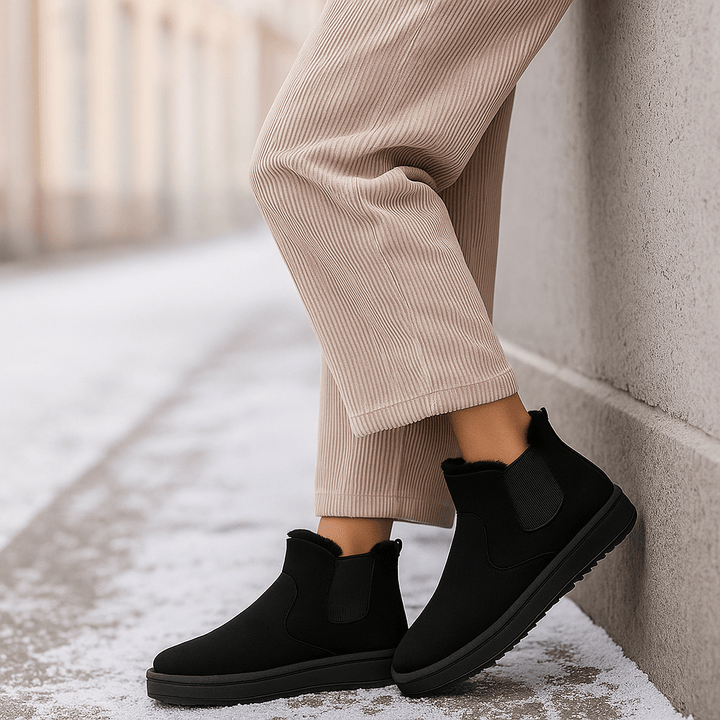 Bottines chelsea avec intérieur brossé - Maelis