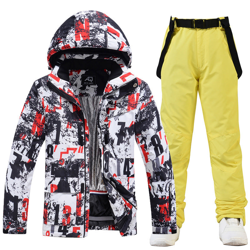 Combinaison de ski imperméable et coupe-vent pour homme - Einar