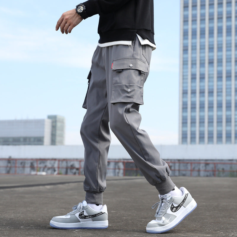 Pantalon cargo jogger avec poches pour hommes - Ivan