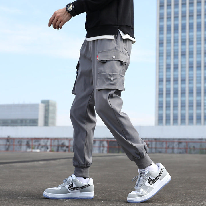 Pantalon cargo jogger avec poches pour hommes - Ivan
