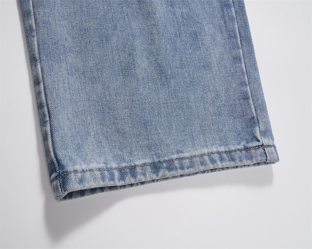 Jean cargo droit pour hommes - Falko