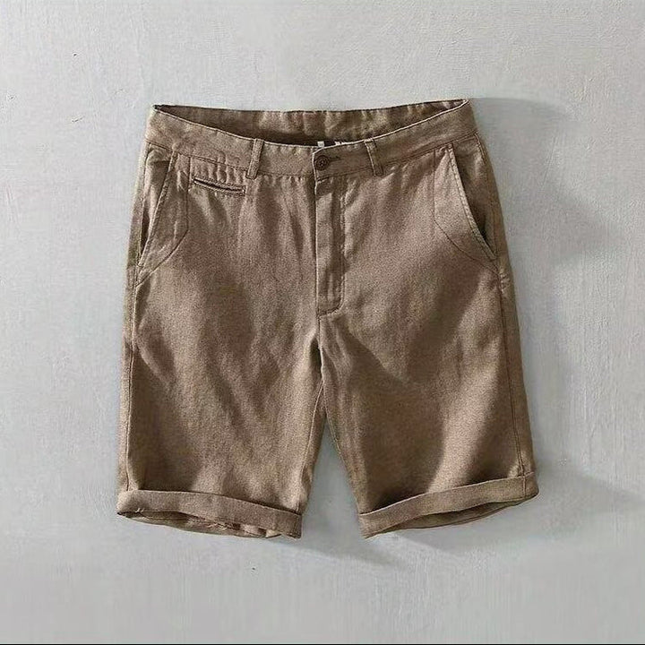 Short décontracté en lin pour homme - Éder