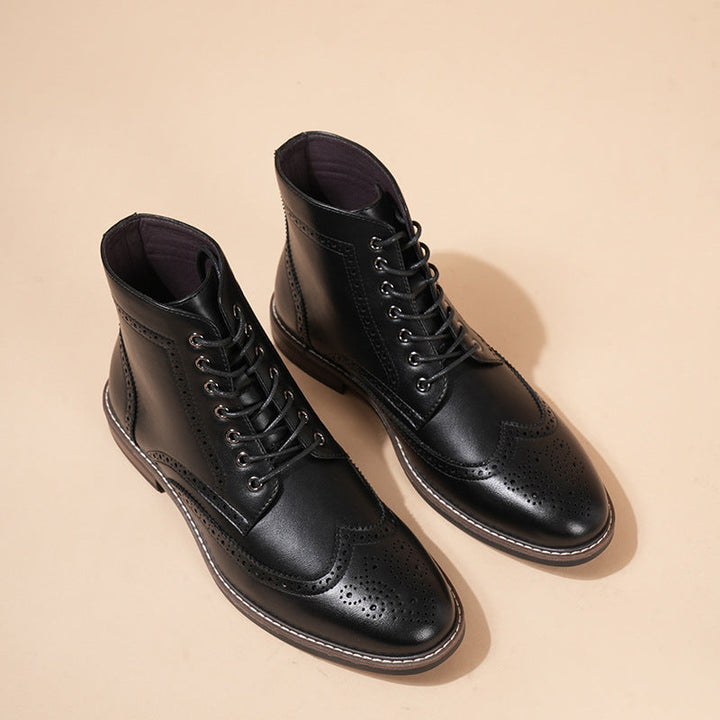 Bottines classiques à lacets pour hommes - Arnvid