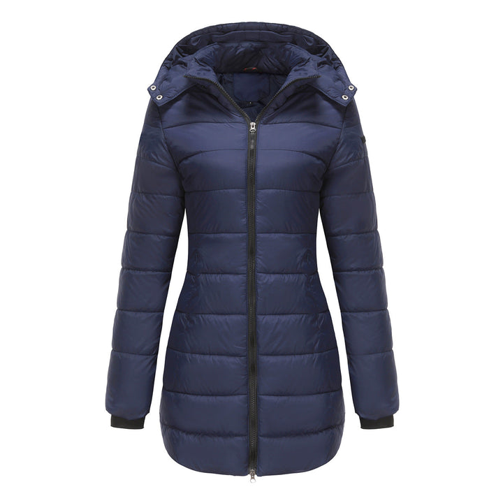 Veste longue à capuche pour femme - Naelle