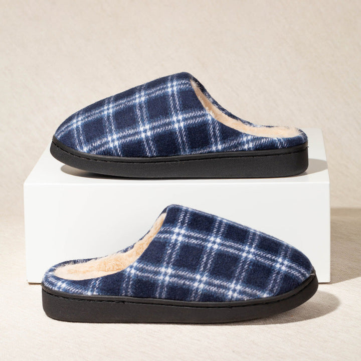 Pantoufles homme effet flanelle - Jorren