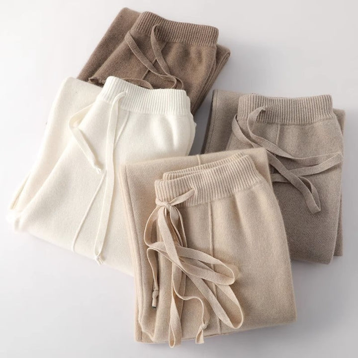 Pantalon effet tricoté doux pour femme - Iverine