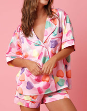 Chiffres roses/multicolores