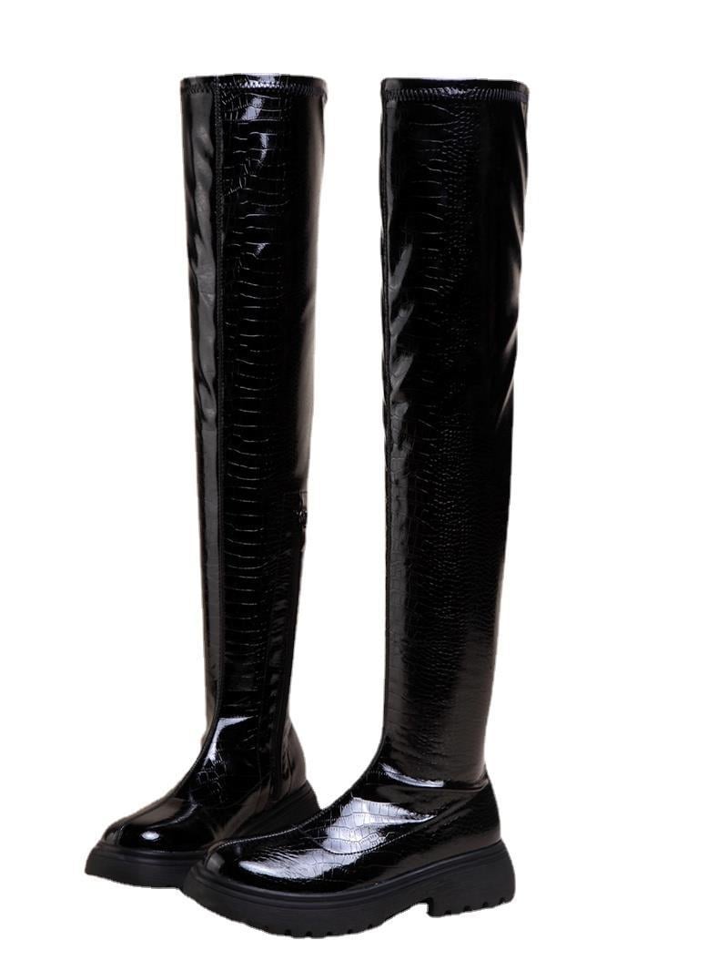Bottes hautes zippées pour femmes - Hildur