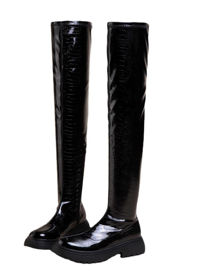 Bottes hautes zippées pour femmes - Hildur