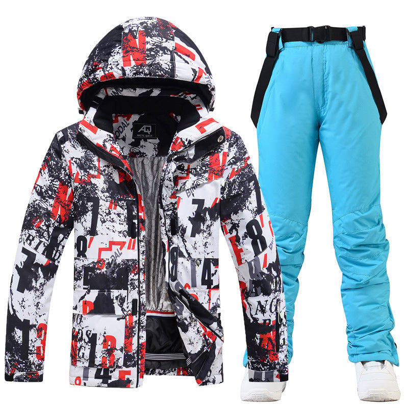 Combinaison de ski imperméable et coupe-vent pour homme - Einar