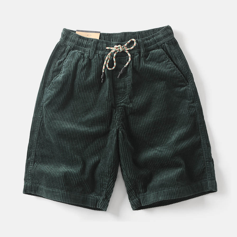 Short à cordon en velours côtelé pour hommes - Dalton