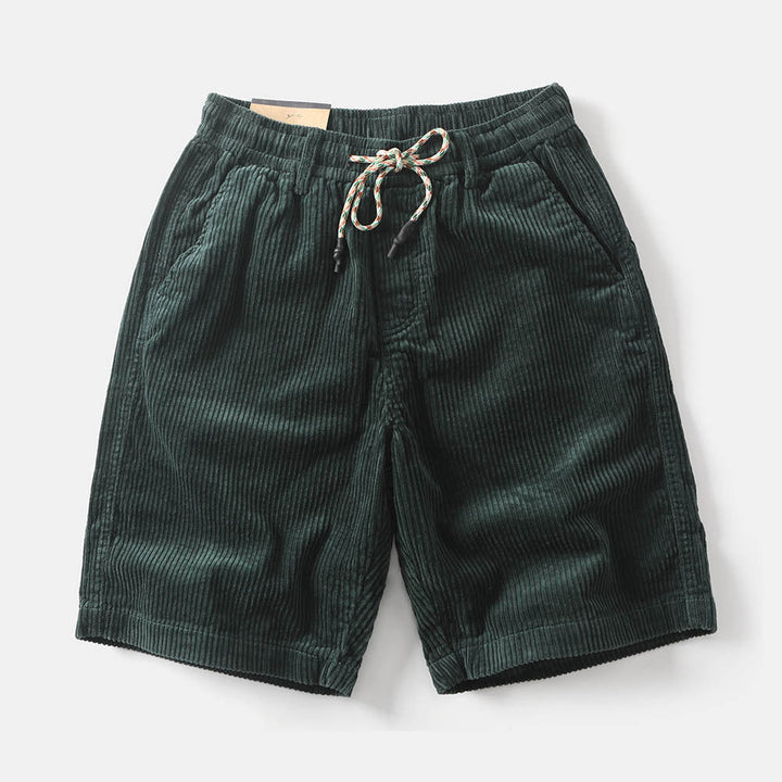 Short à cordon en velours côtelé pour hommes - Dalton