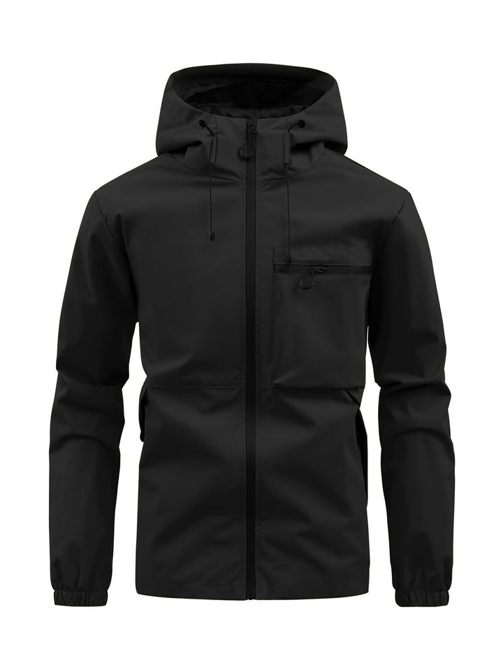 Veste homme mi-saison avec capuche et poches - Chester