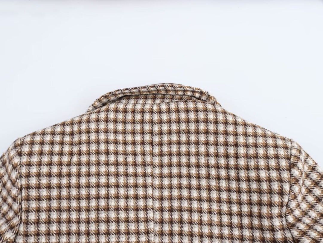 Manteau long en laine pour femme - Serane