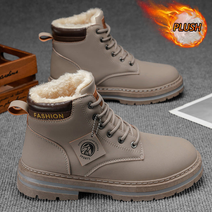 Bottines décontractées vintage pour hommes - Karsen
