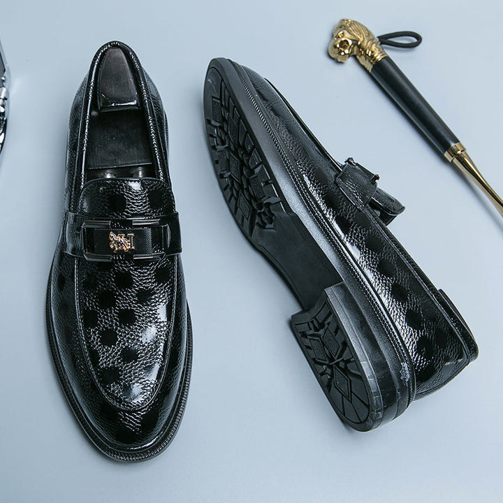 Chaussures formelles décontractées en cuir pour hommes - Koryn