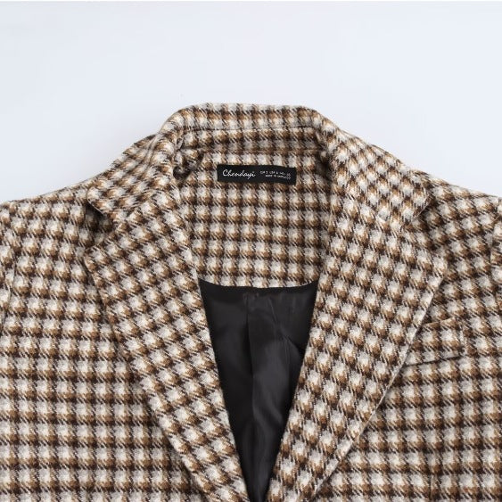 Manteau long en laine pour femme - Serane