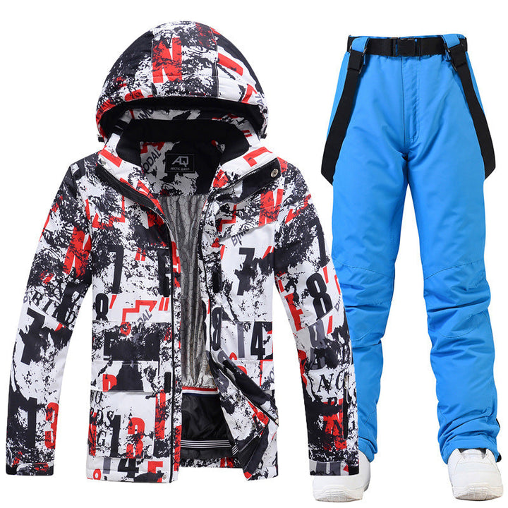 Combinaison de ski imperméable et coupe-vent pour homme - Einar