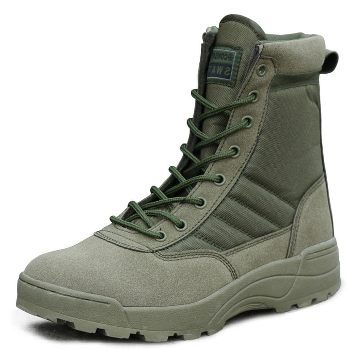 Bottes tactiques montantes pour hommes à effet dur - Valeno