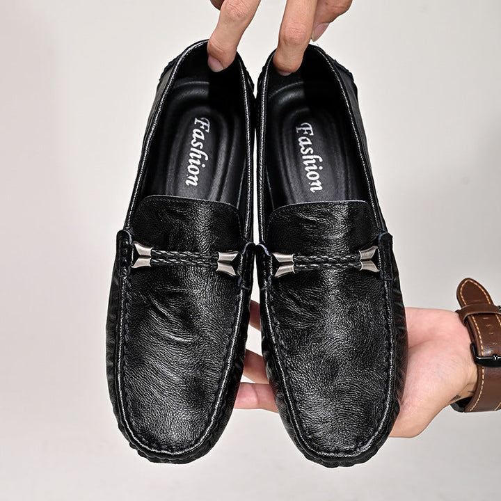 Mocassins en cuir pour hommes - Rykor