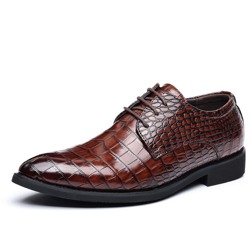 Chaussures habillées classiques à lacets pour hommes - Narex