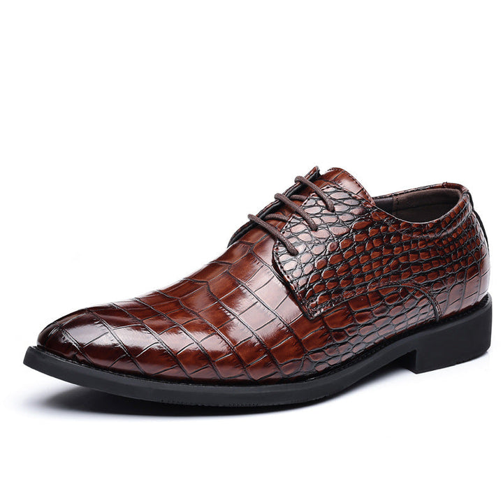 Chaussures habillées classiques à lacets pour hommes - Narex