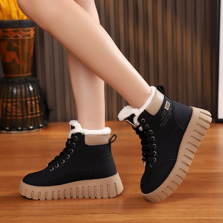 Bottines style hiver pour femmes - Vaelinne