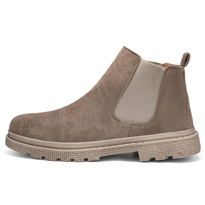 Bottines rétro en cuir pour hommes - Aegis