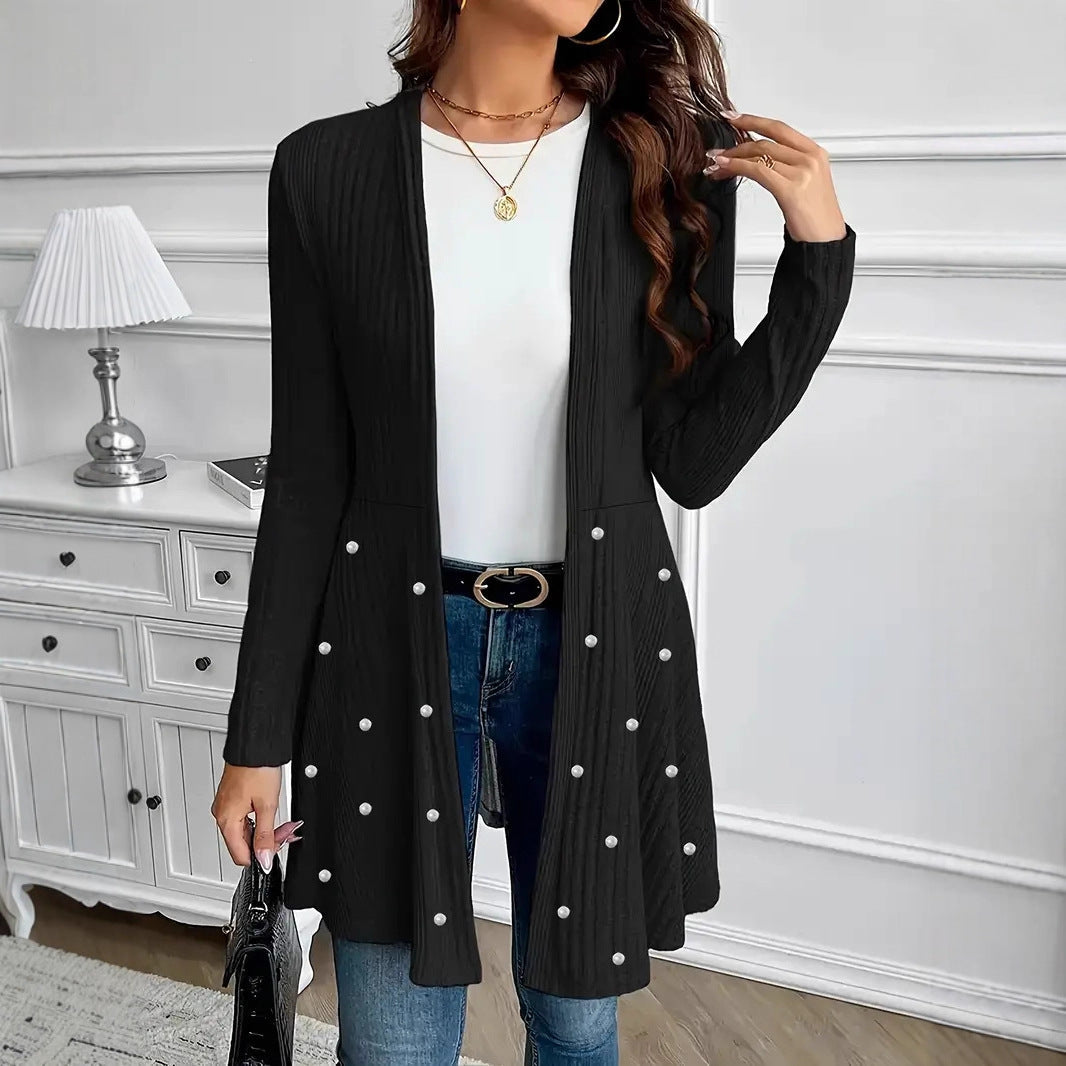 Cardigan tricoté pour femmes avec détails décoratifs - Neralis