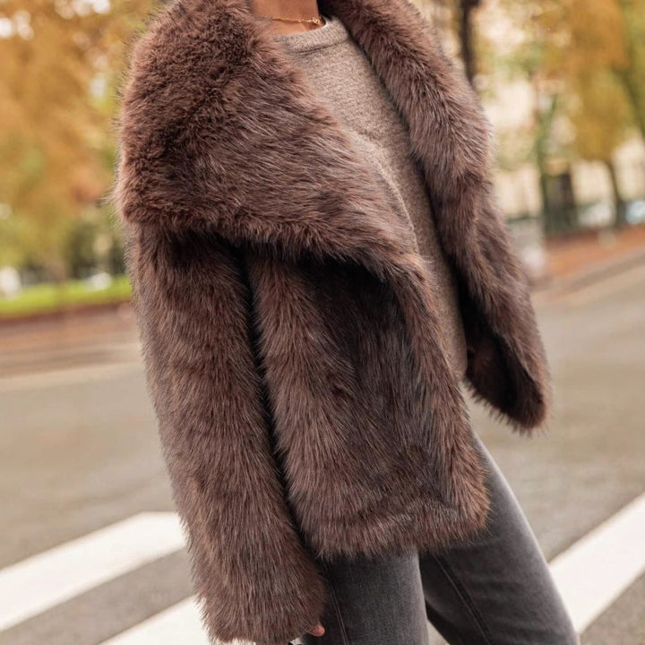 Manteau femme effet polaire - Erivane