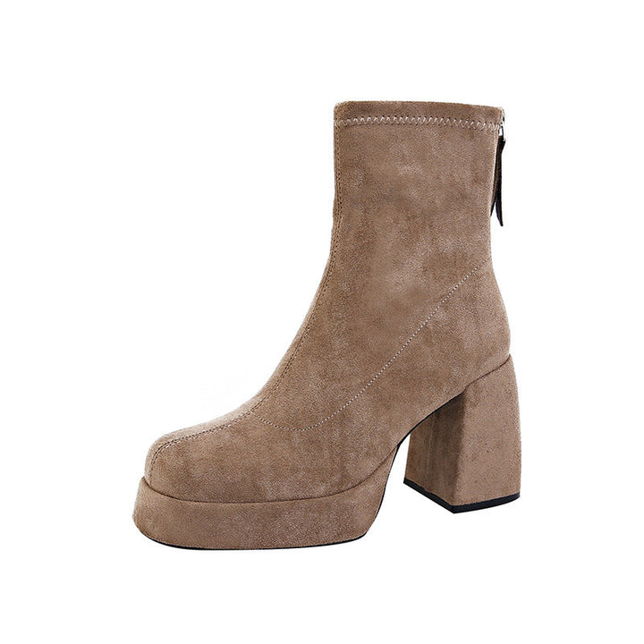 Bottines zippées pour femmes - Eirl