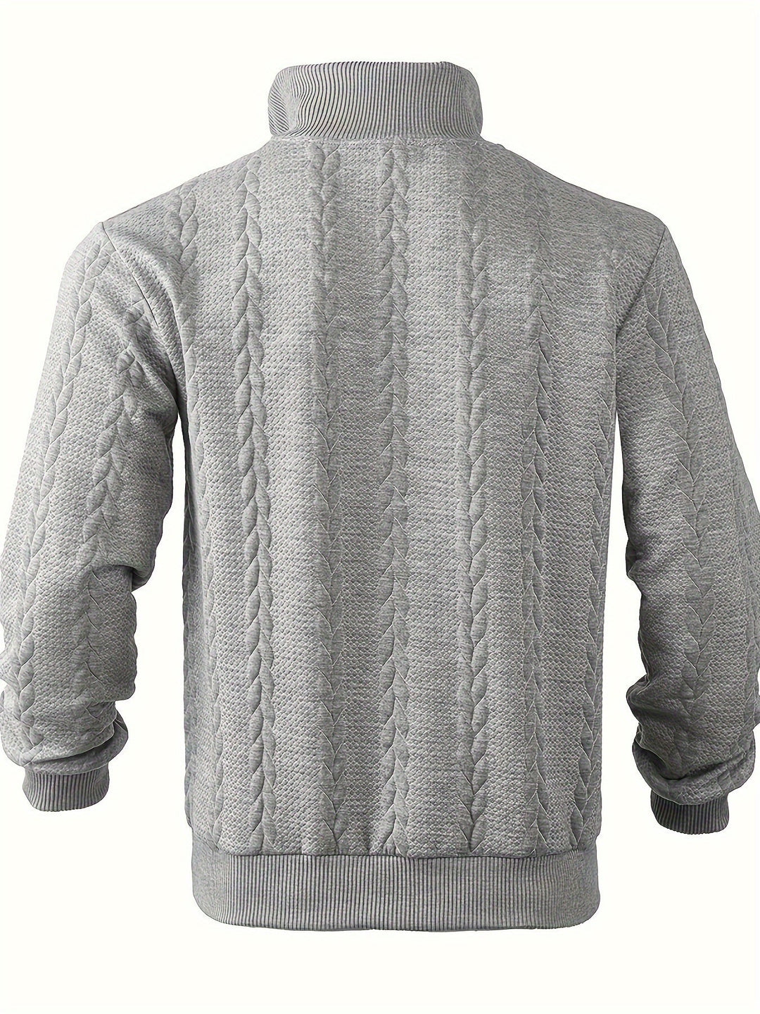 Eiran - Pull vintage pour homme avec fermeture éclair