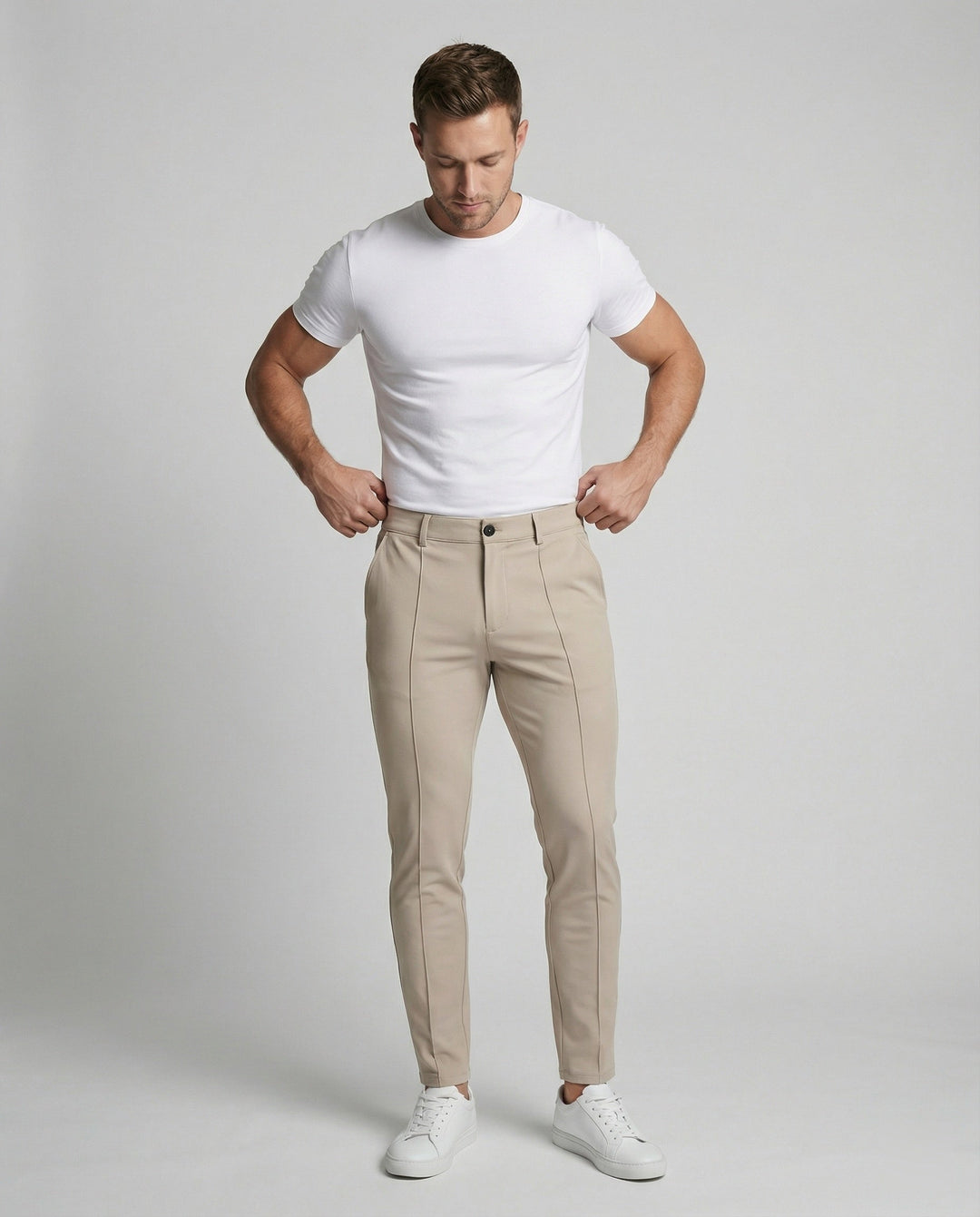 Pantalon chino slim pour homme - Michael