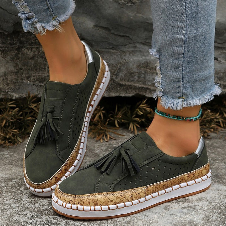 Mocassins plats à glands pour femmes - Madison