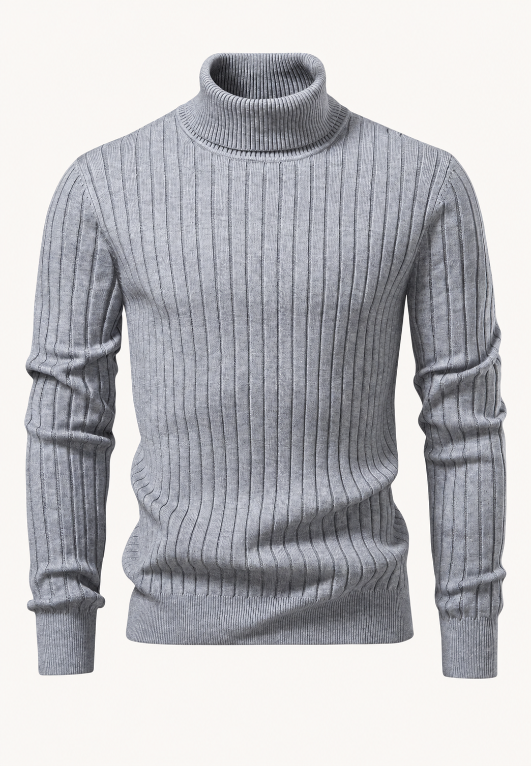 Pull à col roulé en maille - Marius