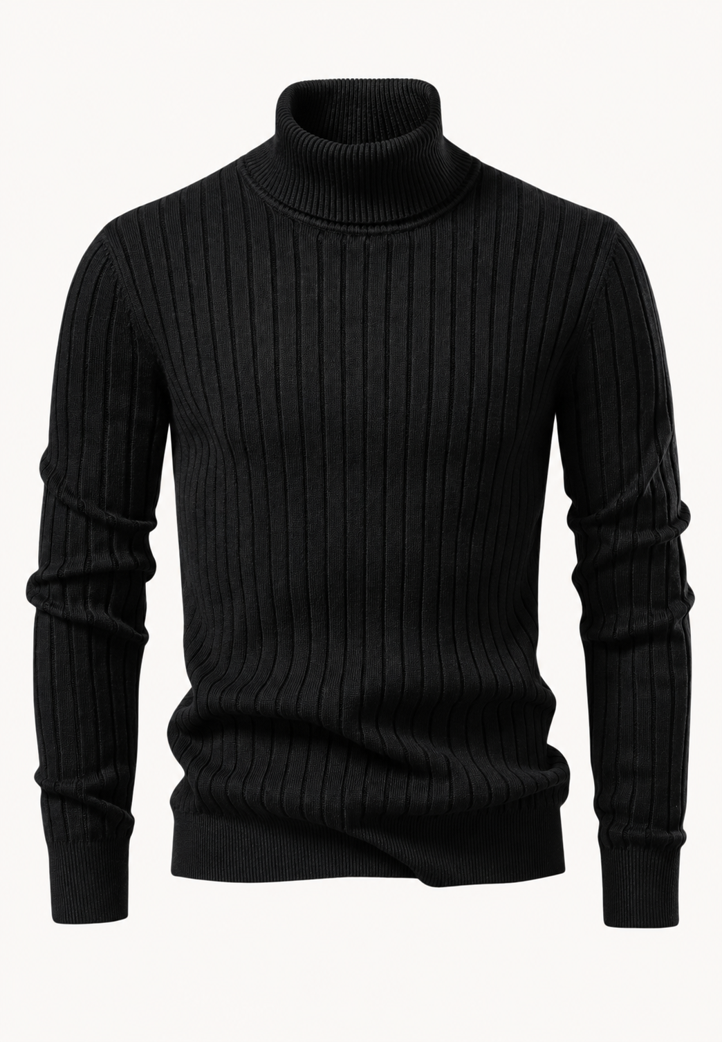 Pull à col roulé en maille - Marius