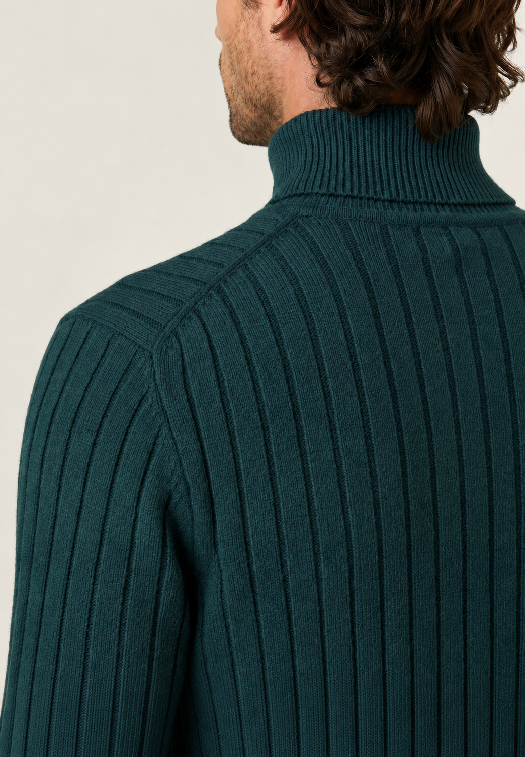 Pull à col roulé en maille - Marius