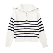 Beige/Rayures noires