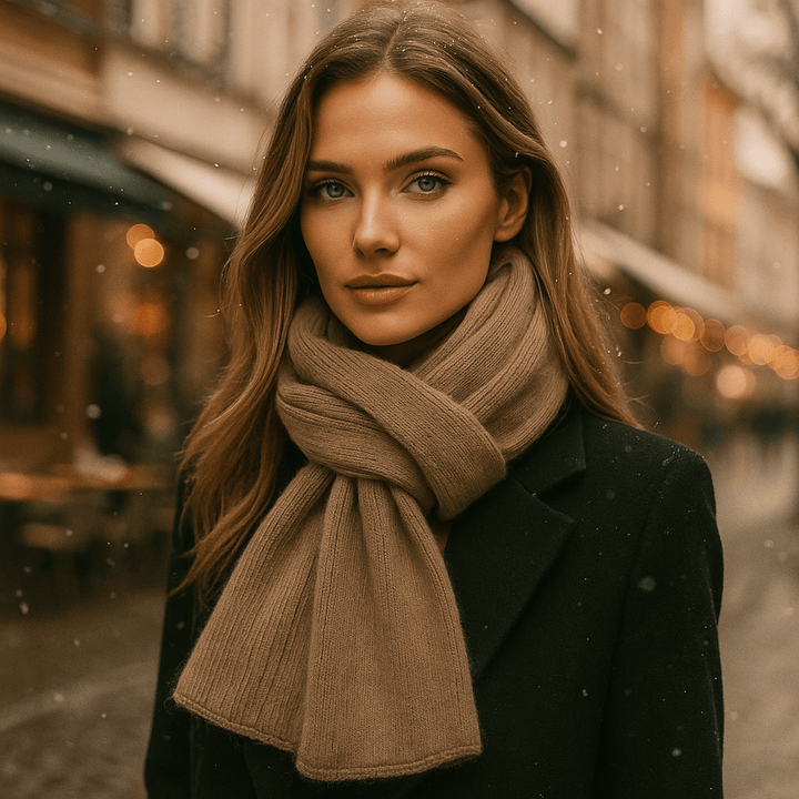 Kashmirneulehuivi Unisex – Talven Lämpö & Eleganssi - EmiyoSuomi - Huivit