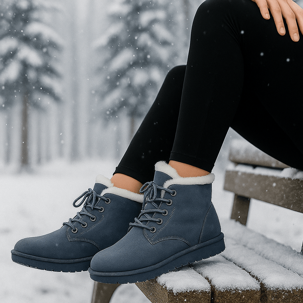Bottes d'hiver en velours - Alvine