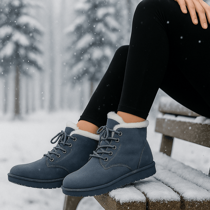 Bottes d'hiver en velours - Alvine