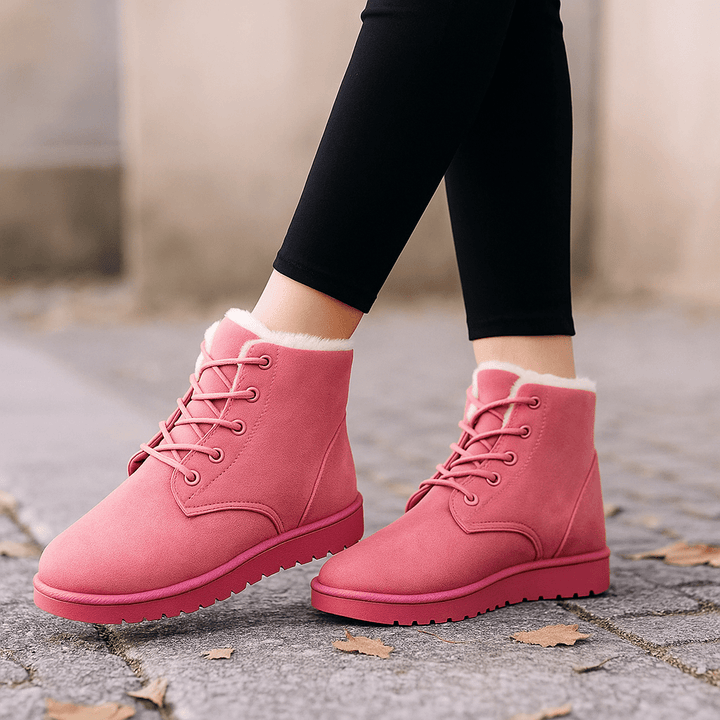 Bottes d'hiver en velours - Alvine