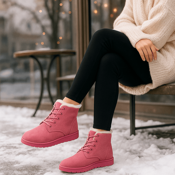 Bottes d'hiver en velours - Alvine