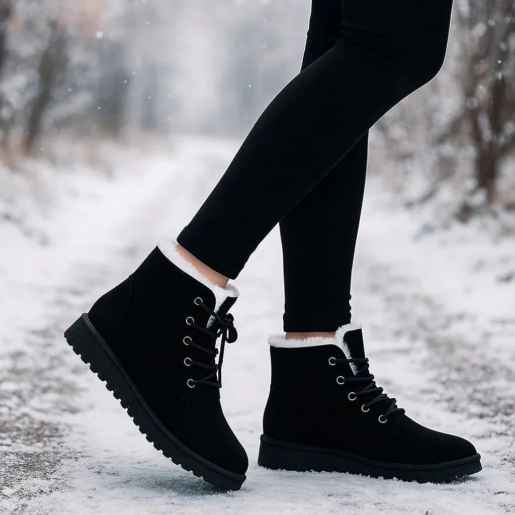 Bottes d'hiver en velours - Alvine