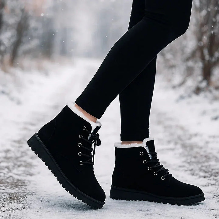 Bottes d'hiver en velours - Alvine