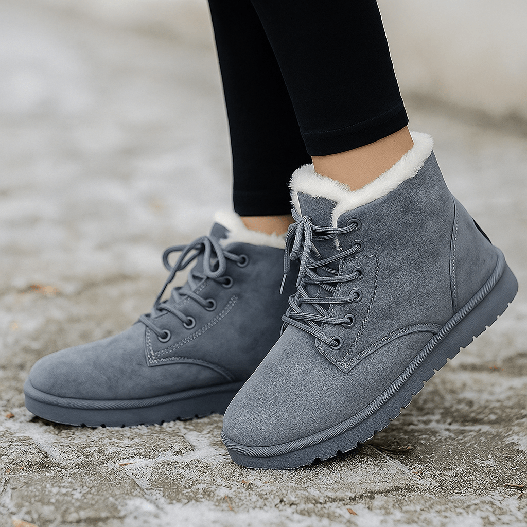 Bottes d'hiver en velours - Alvine