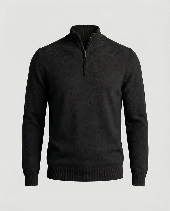 Pull demi-fermé premium pour hommes - Tiago