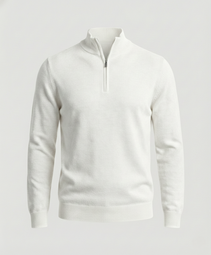 Pull demi-fermé premium pour hommes - Tiago